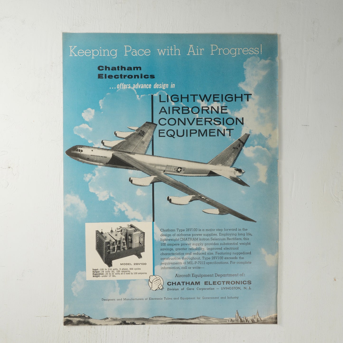 B-52 Upgrade Electronics, 1956