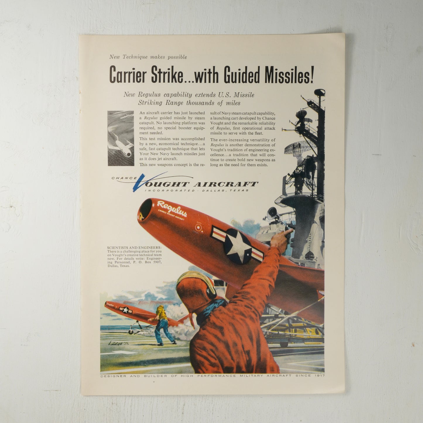 Vought Regulus Guided Missiles