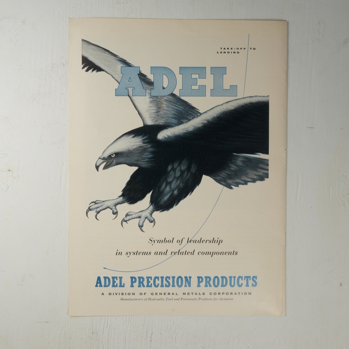 Adel Eagle 50s Ad