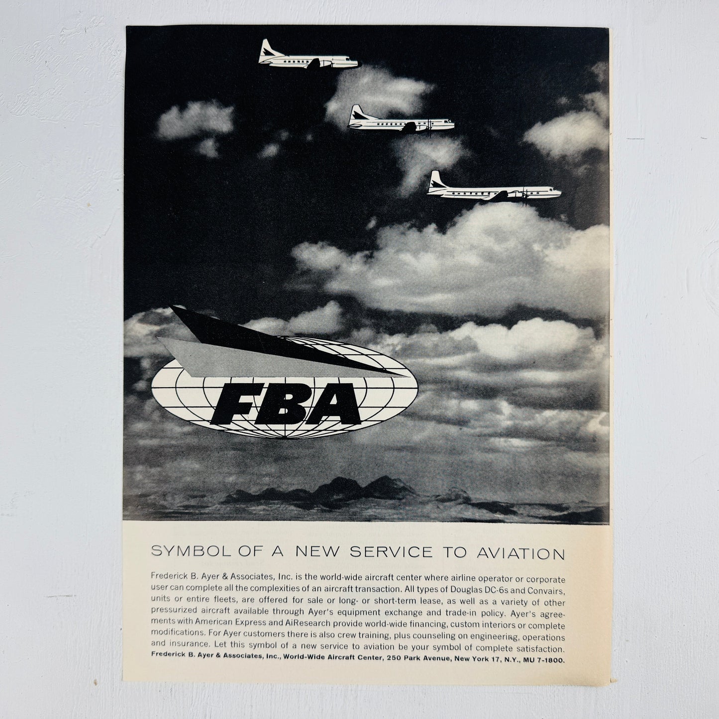 Symbol Of Service to Aviation