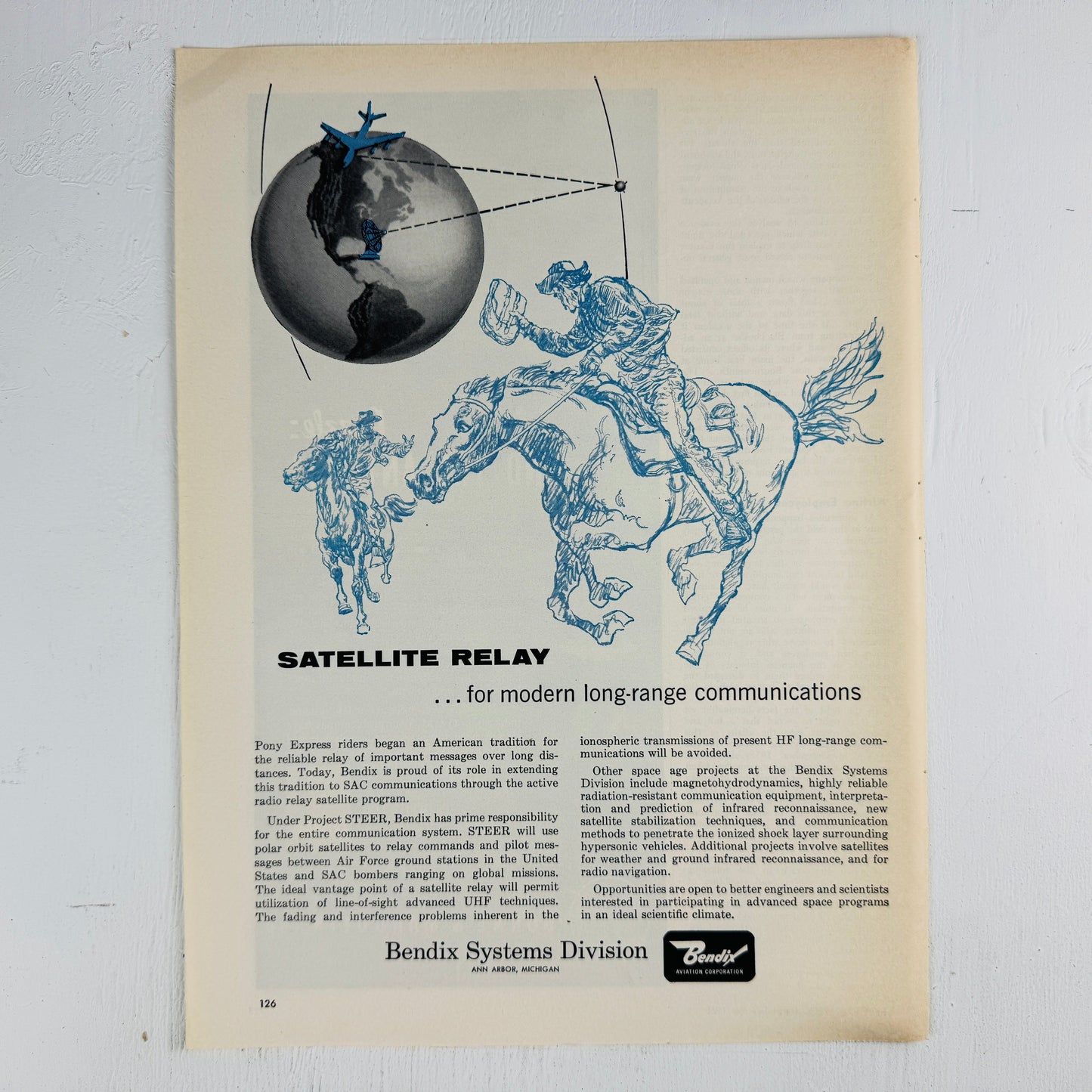 Satellite Relay Pony Express 1959