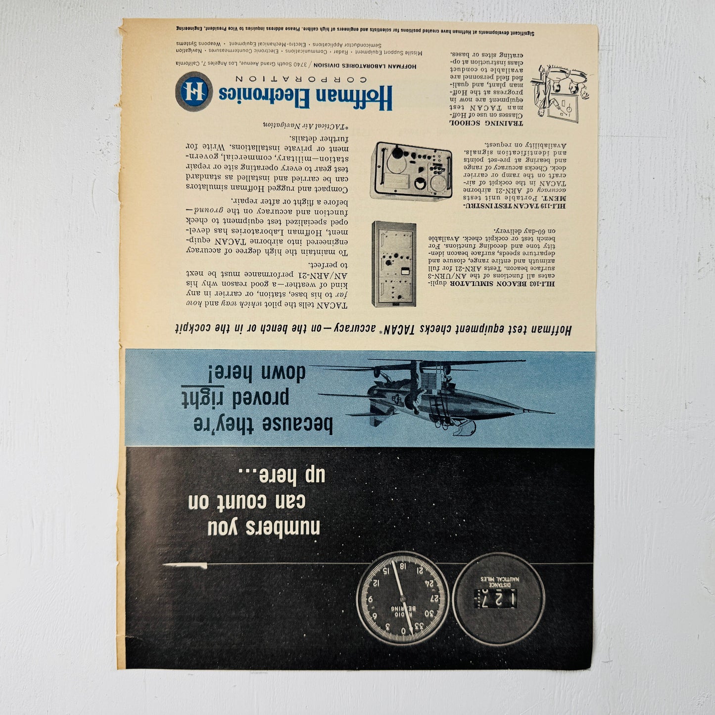 Hoffman Electronics Test Equipment