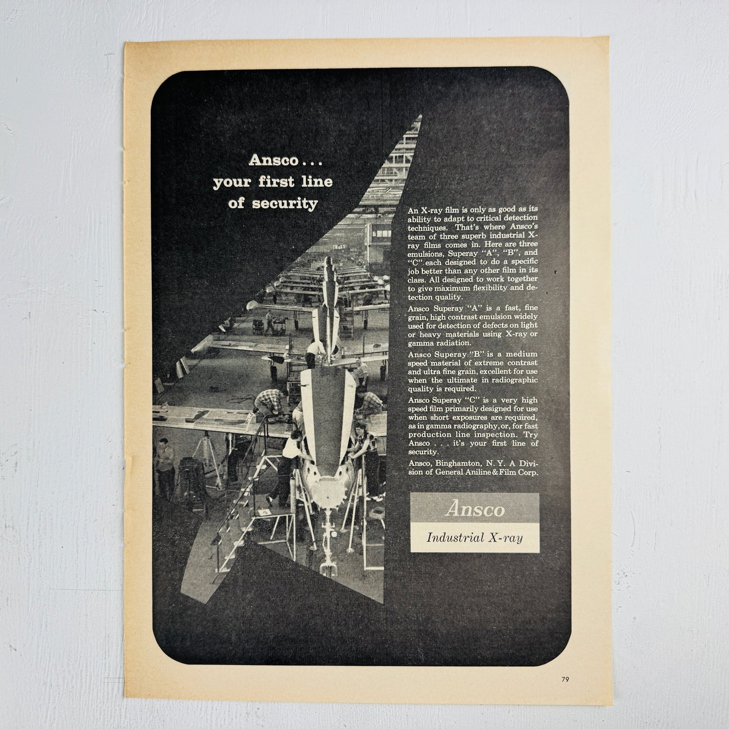 Ansco Industrial X-ray