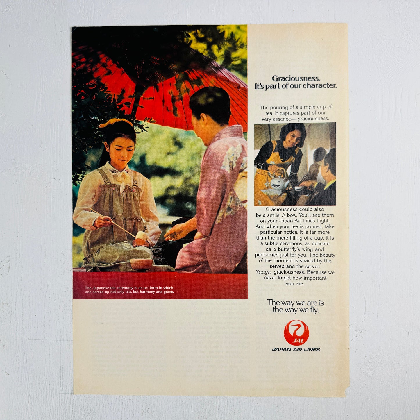 Japan Air Lines Graciousness