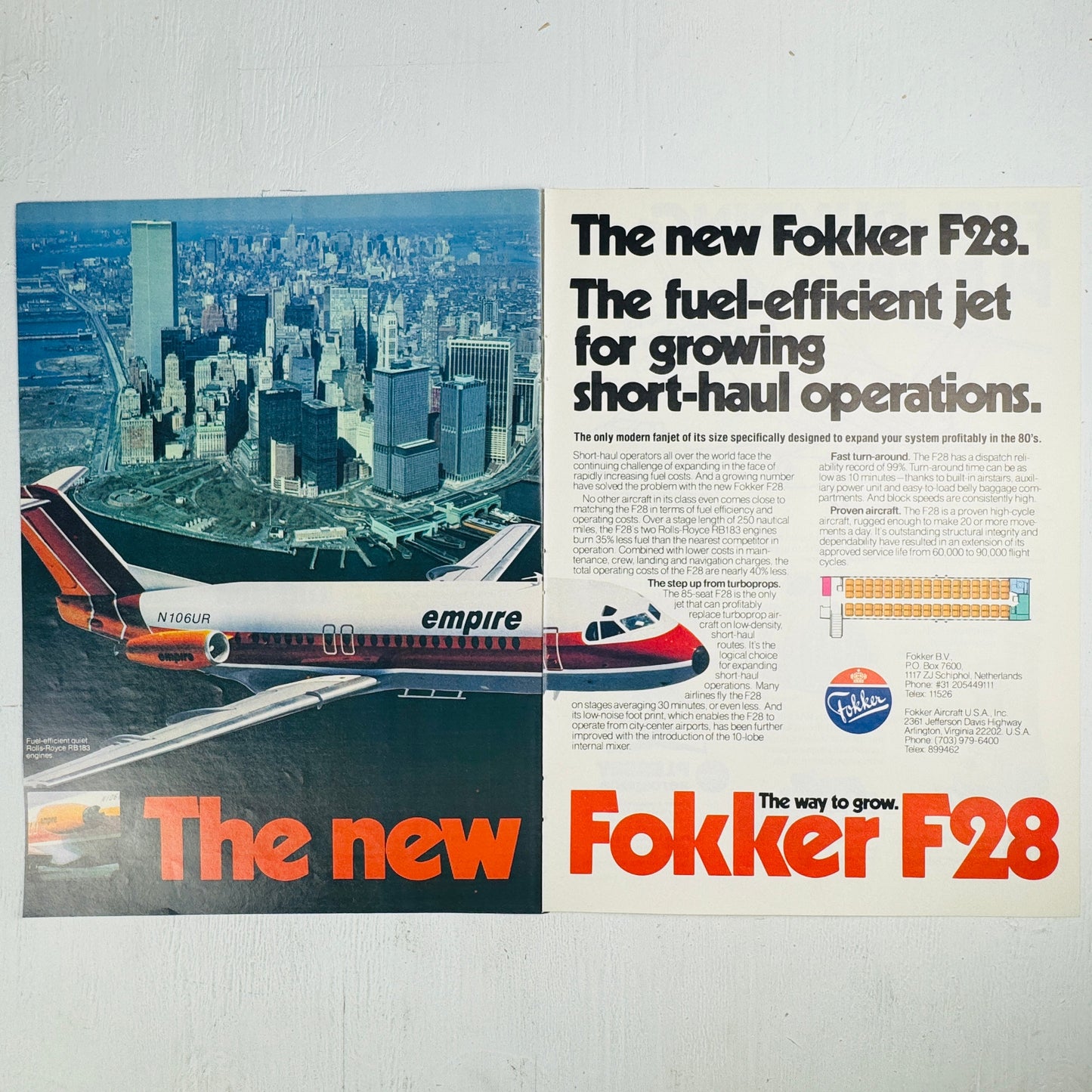 Fokker F28 Manhattan