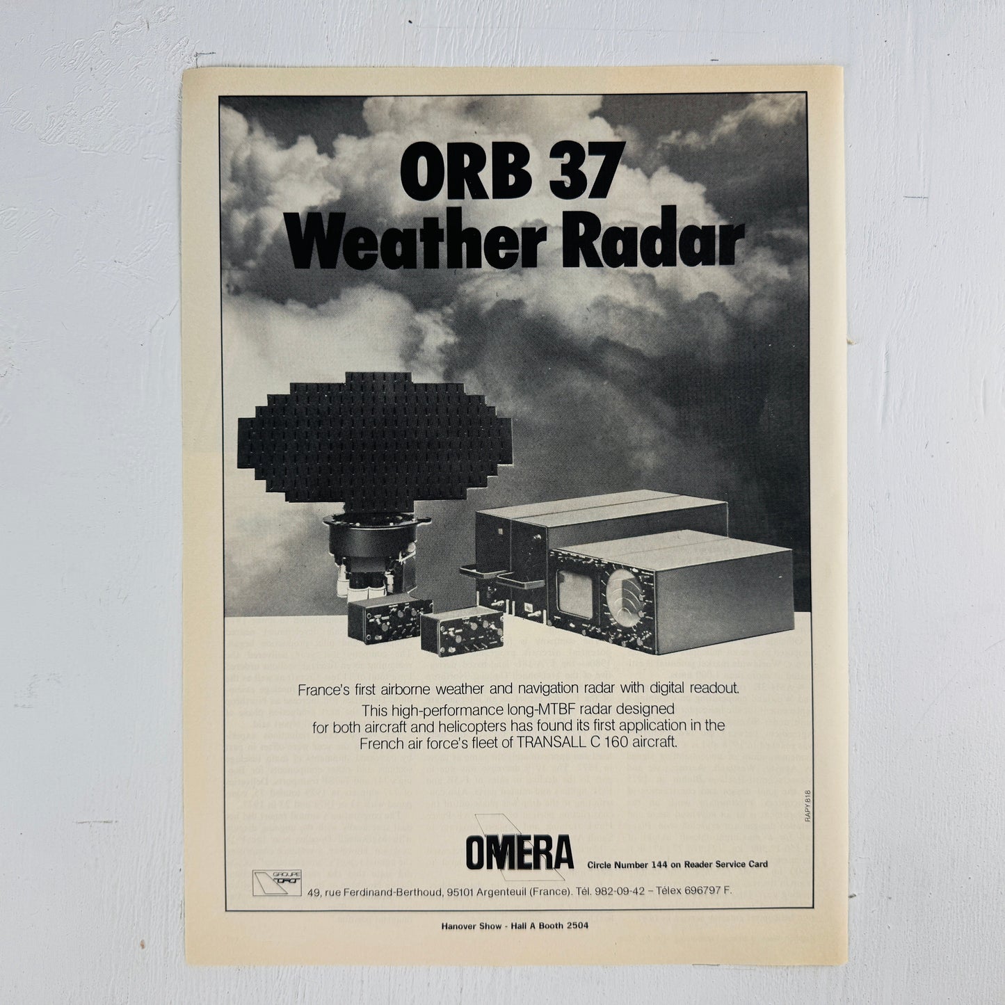 ORB 37 Weather Radar