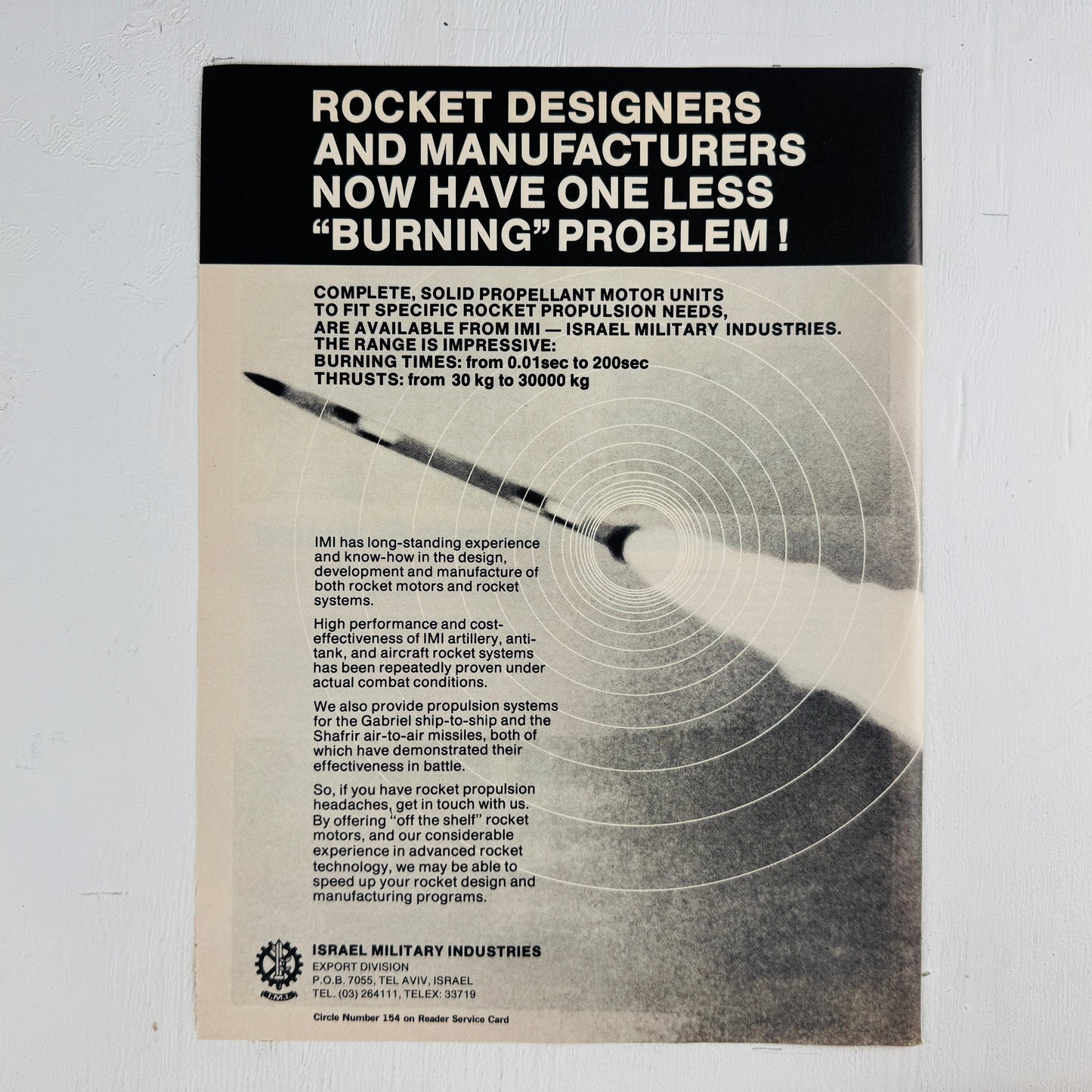Rocket "Burning" Problem