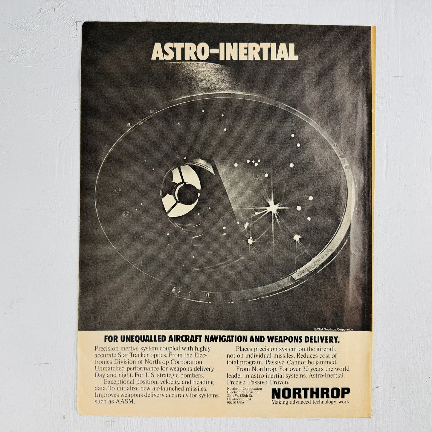 Northrop Astro-Intertial Navigation