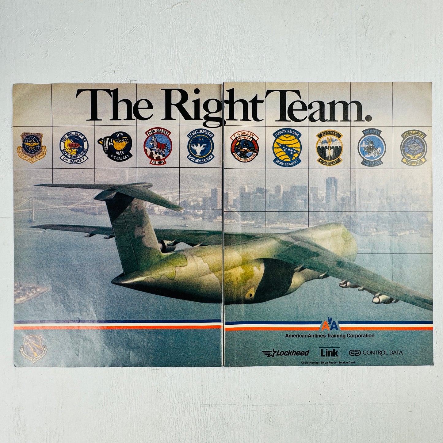C-5 The Right Team (unframed)
