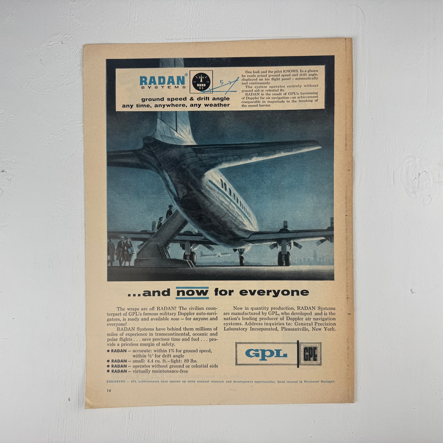 Radan Doppler Navigation Ad