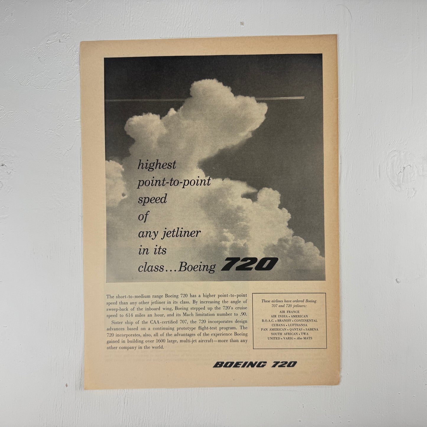 Boeing 720 Ad