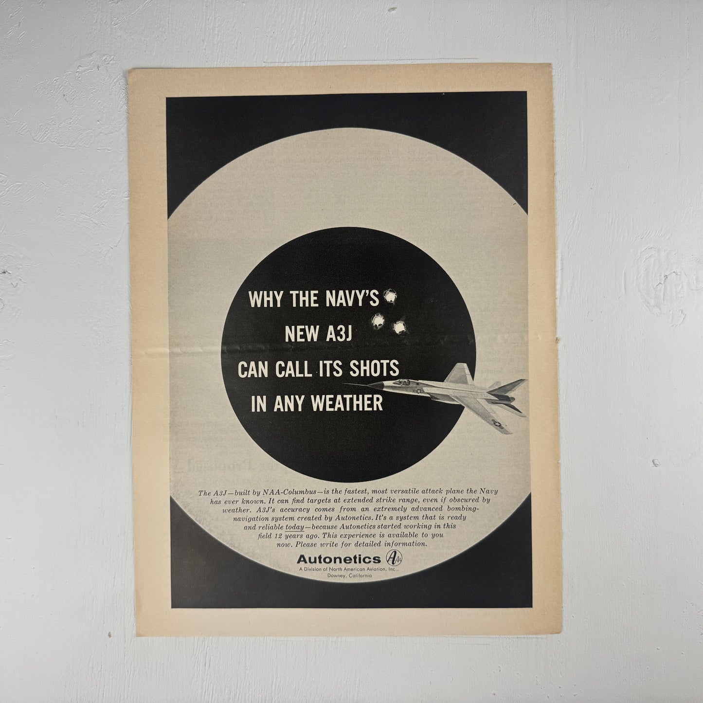 North American A3J/A-5 Ad