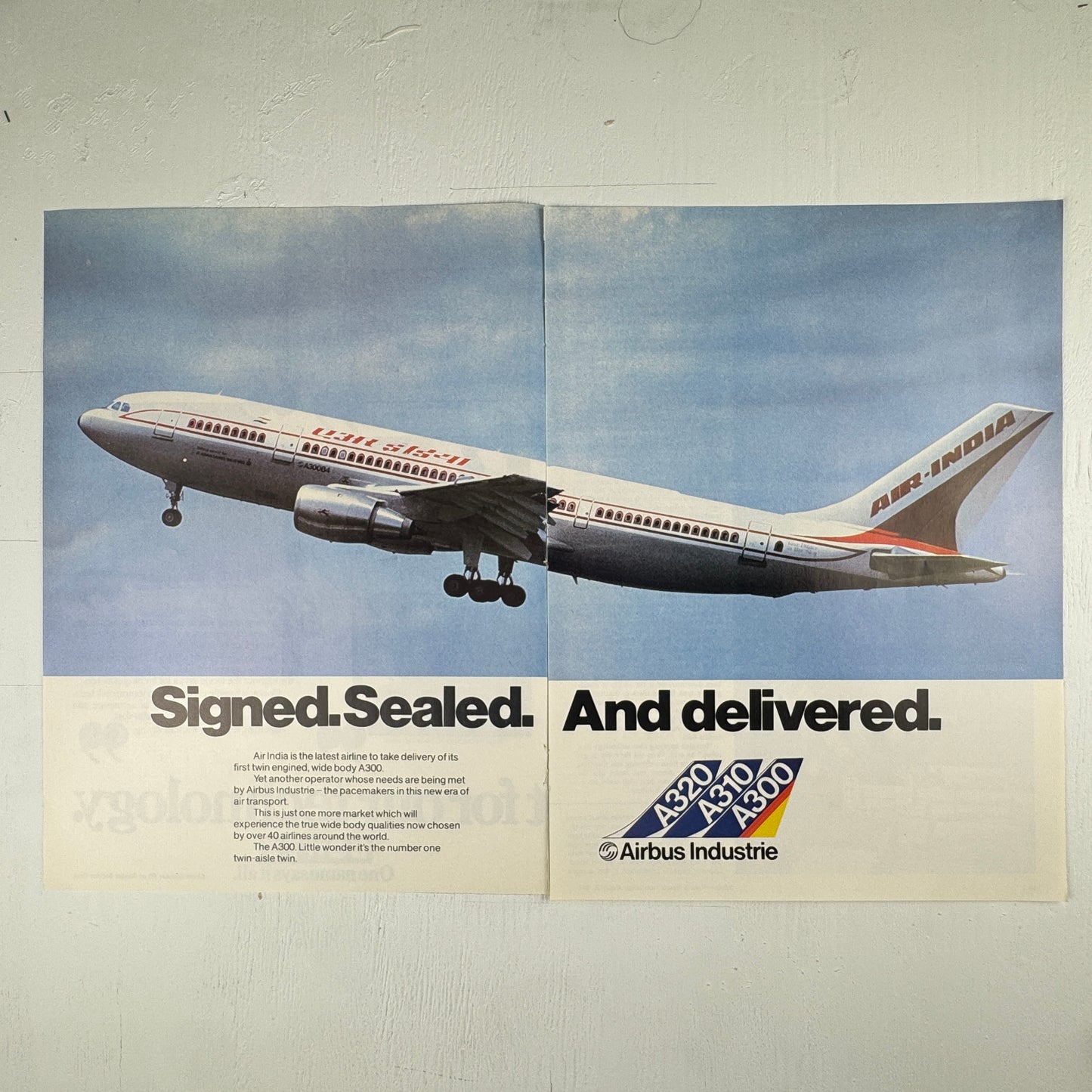 Airbus A300 Signed Sealed Delivered