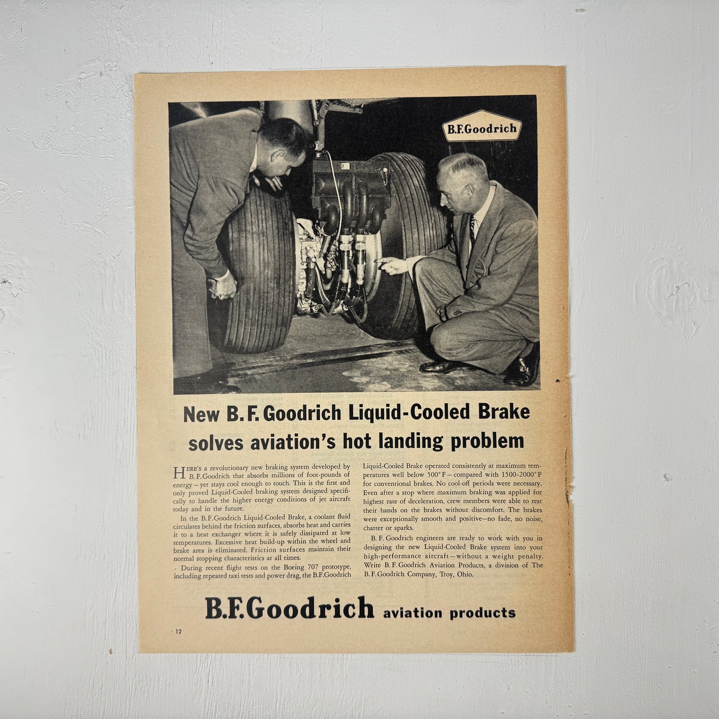 BF Goodrich Liquid-Cooled Brakes