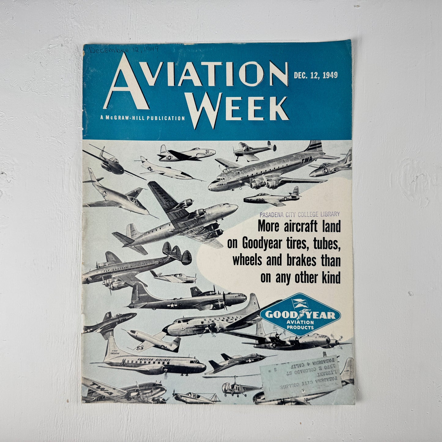 Goodyear Aviation Cover