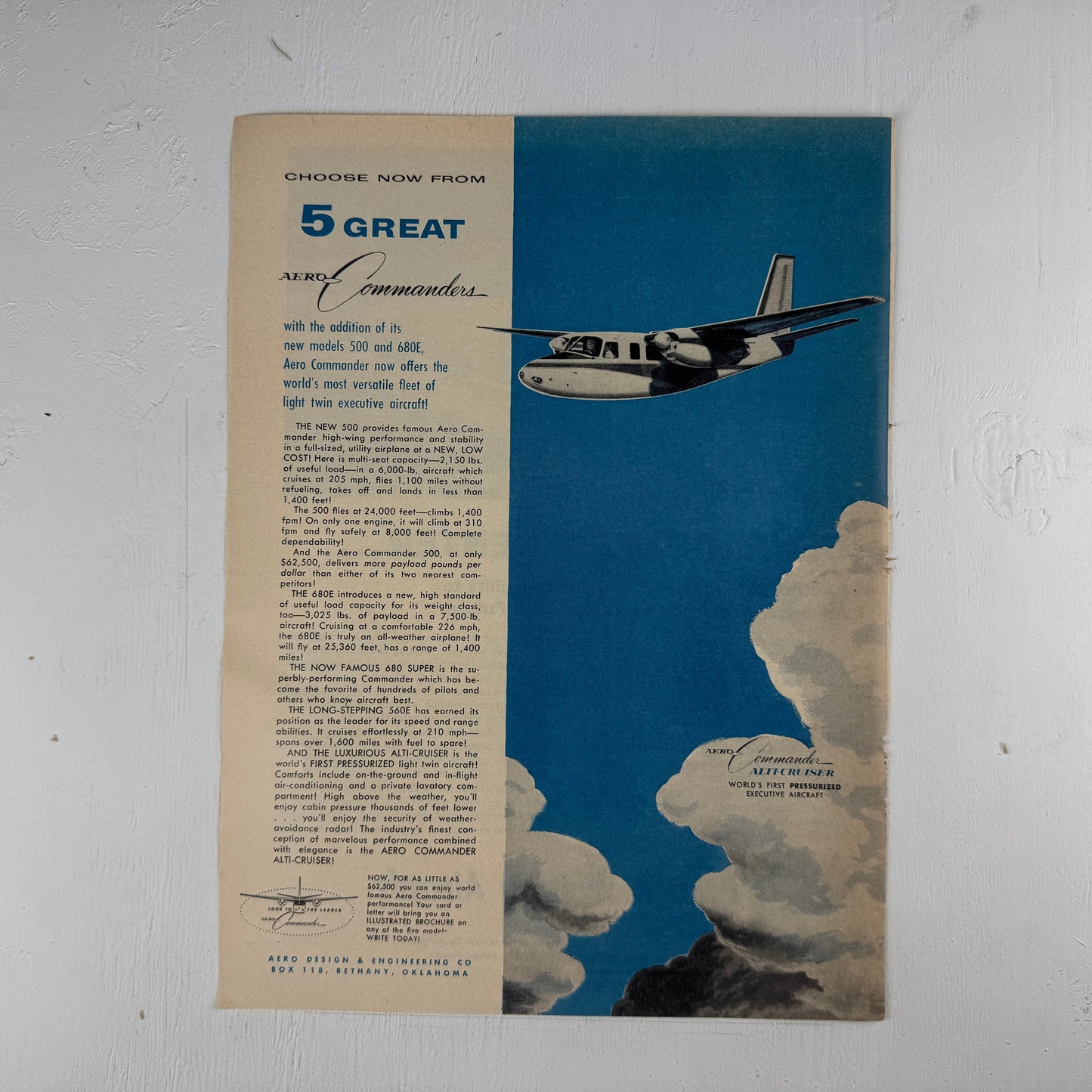 Aero Commander 5 Great Models