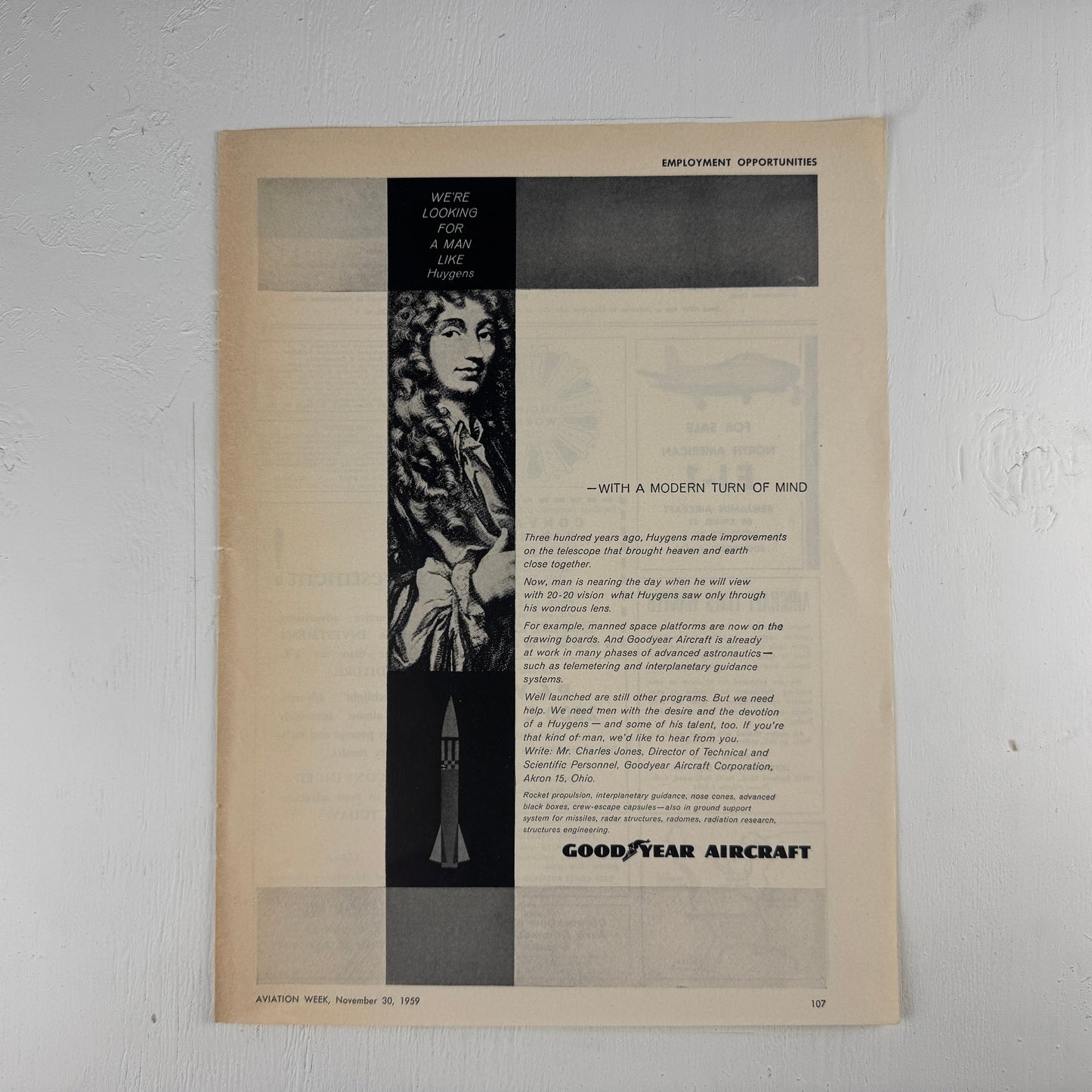 Looking for a Man Like Huygens