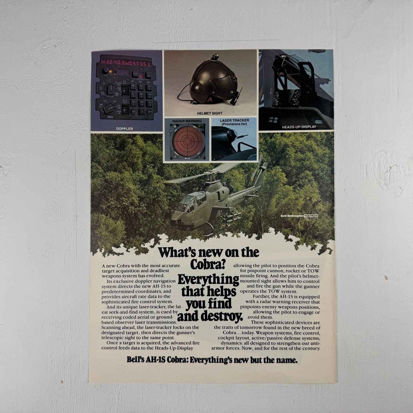 Bell AH-1 Cobra: What's new?