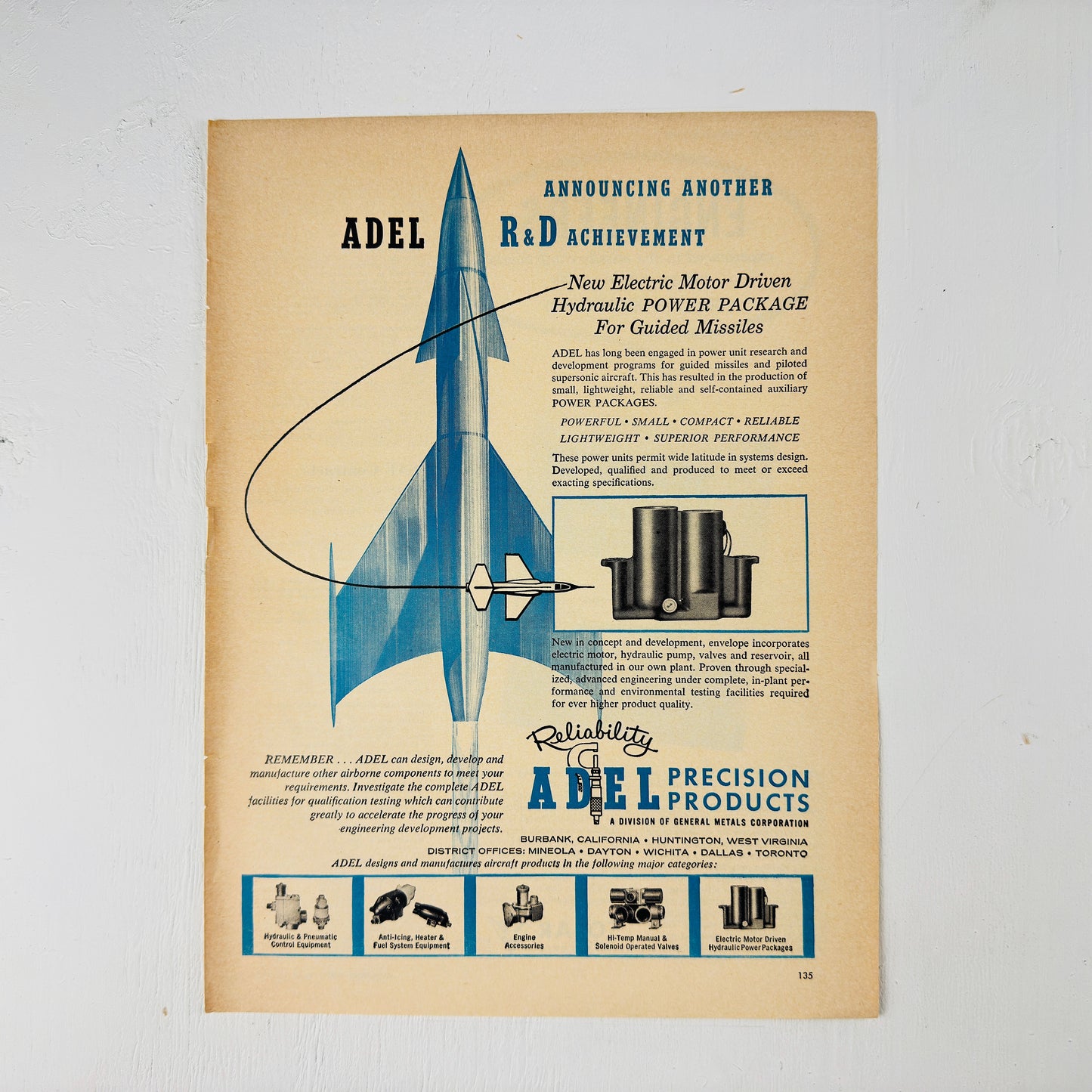 Adel Precision Products Hydraulics