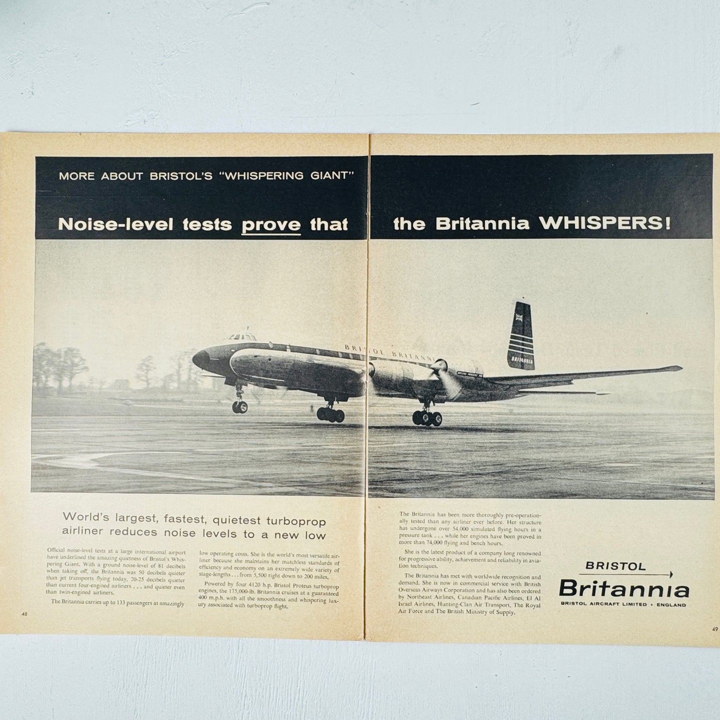 Bristol Britannia "Whispering Giant"