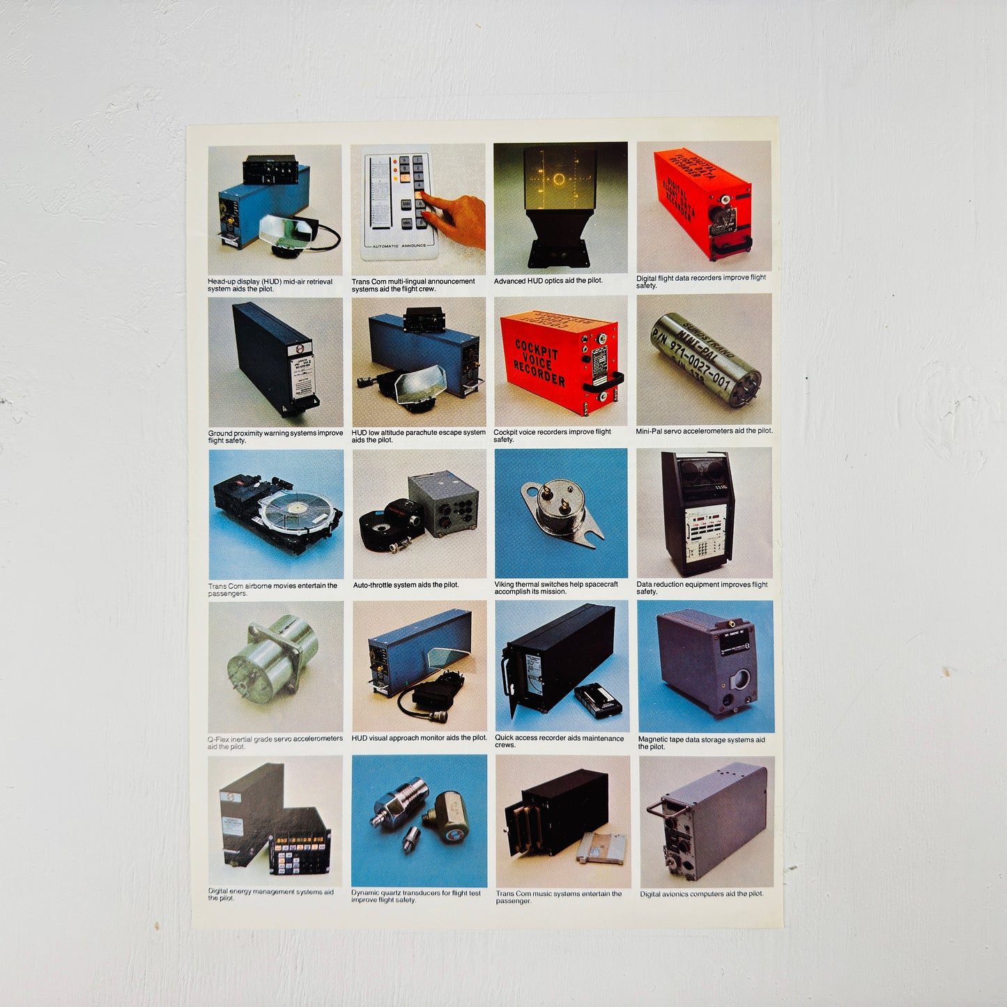 Sunstrand Aircraft Components Grid