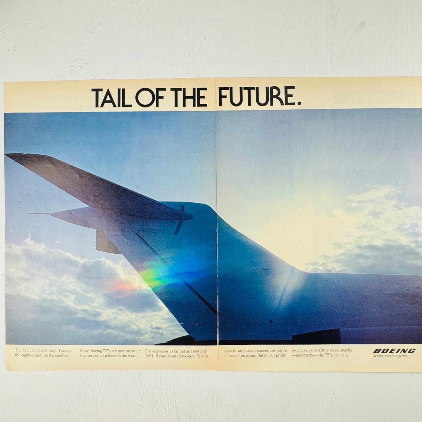 Boeing 727 "The Tail of the Future."