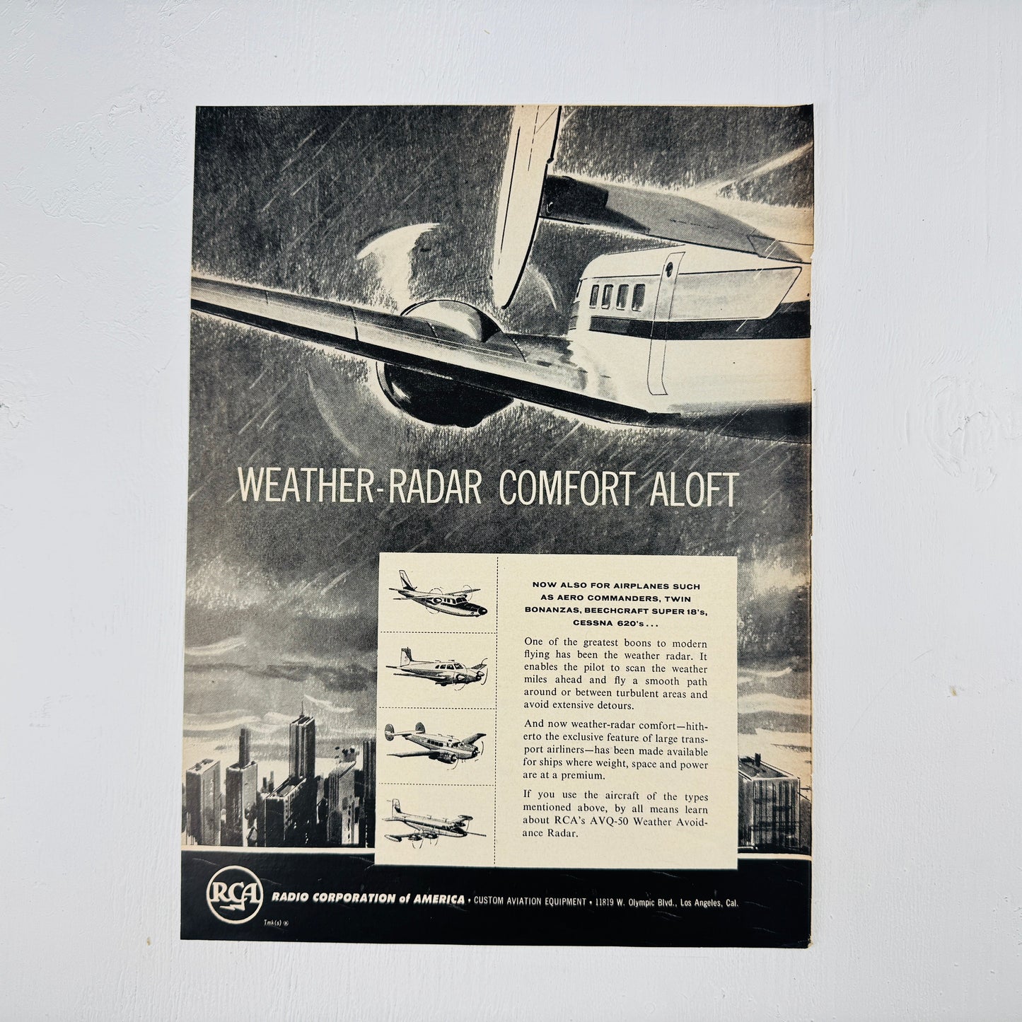 RCA Weather-Radar Comfort Aloft