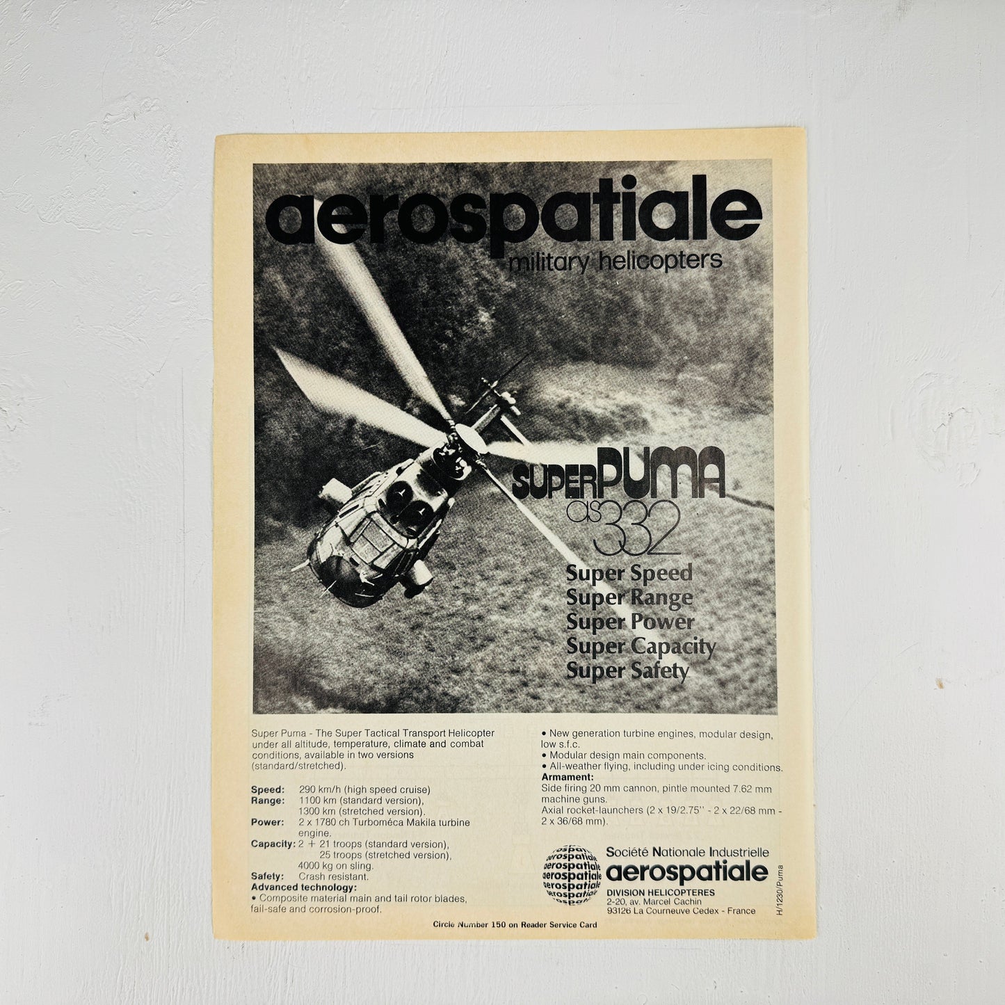 Aerospatiale Super Puma