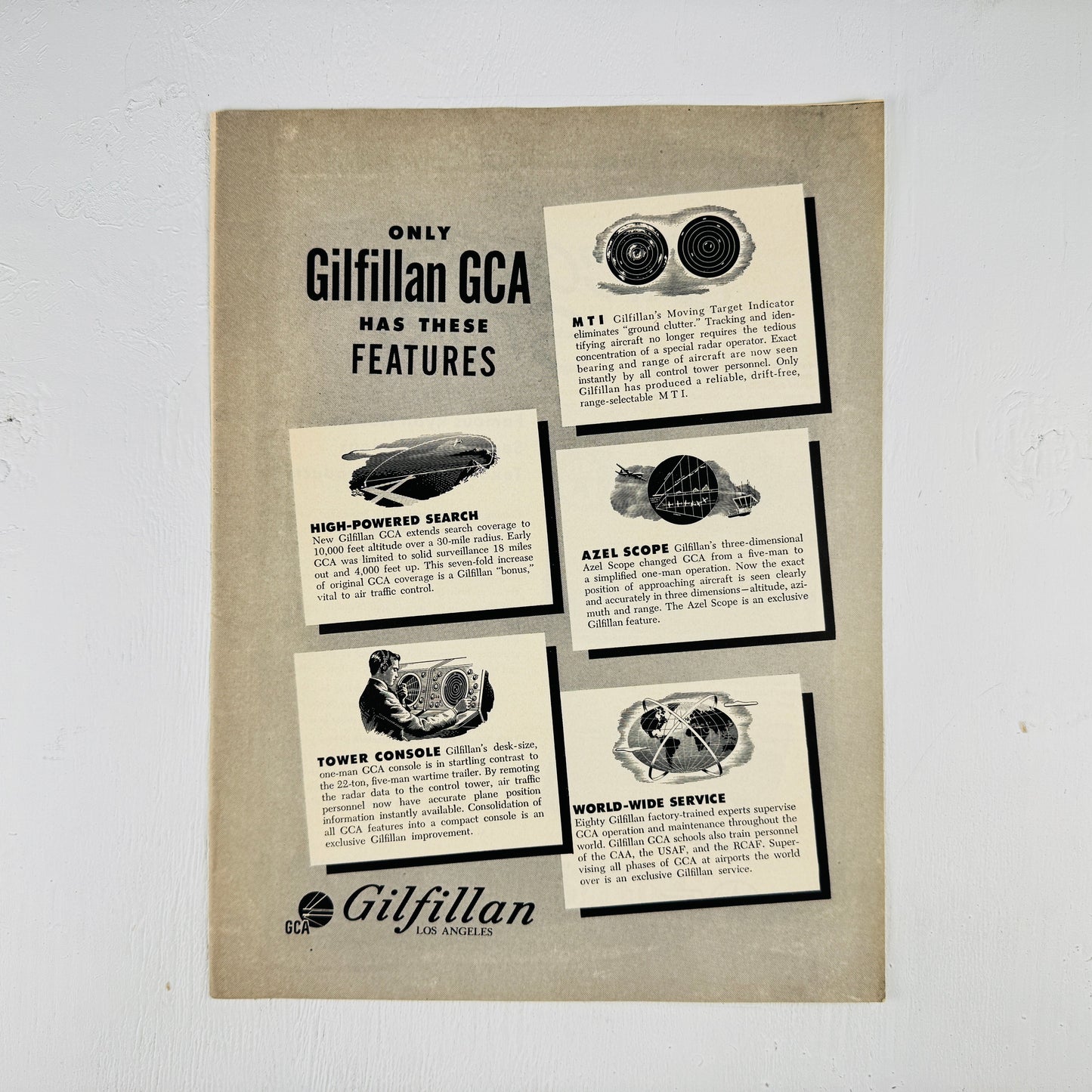 Gilfillan GCA Radar