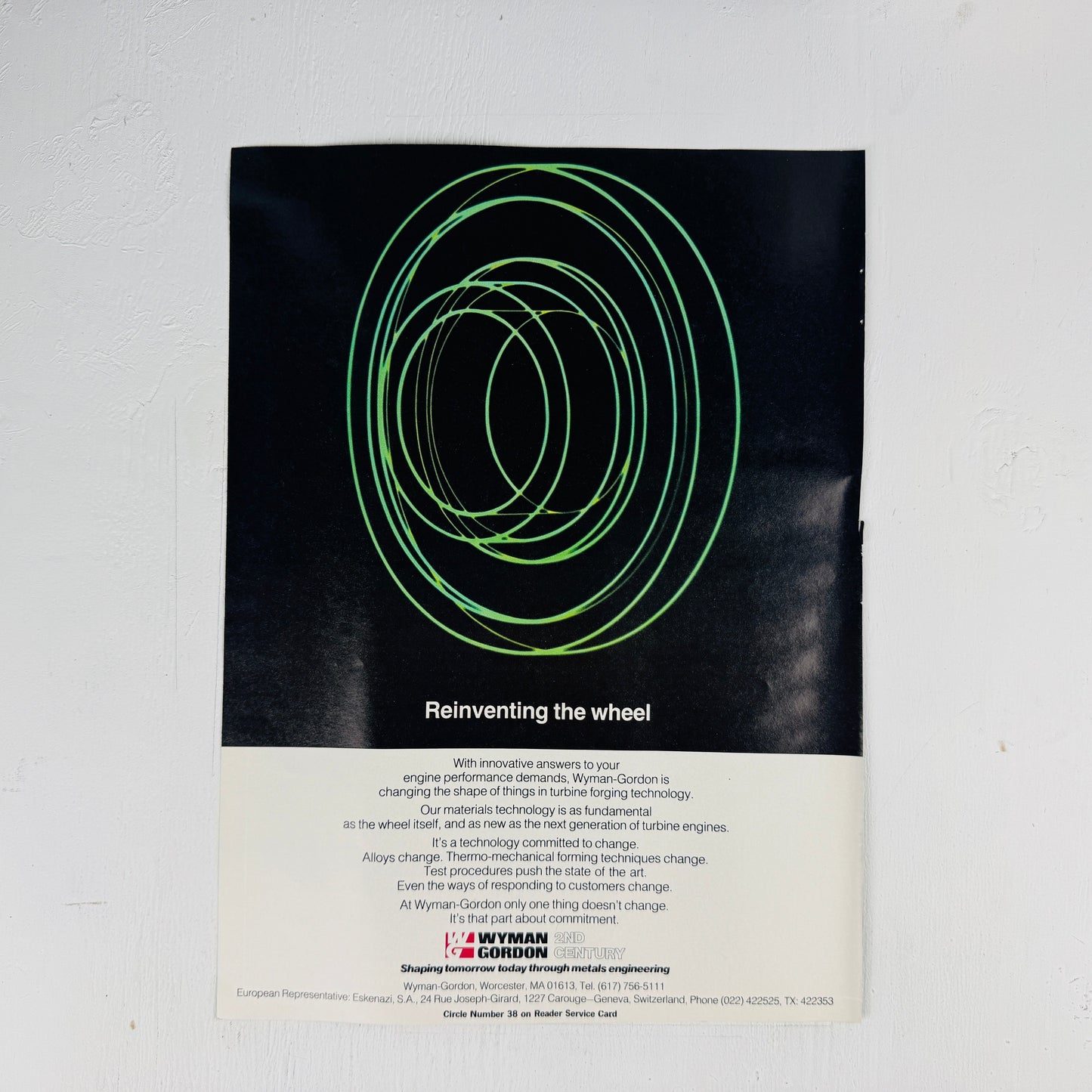 Wyman Gordon Reinventing the Wheel