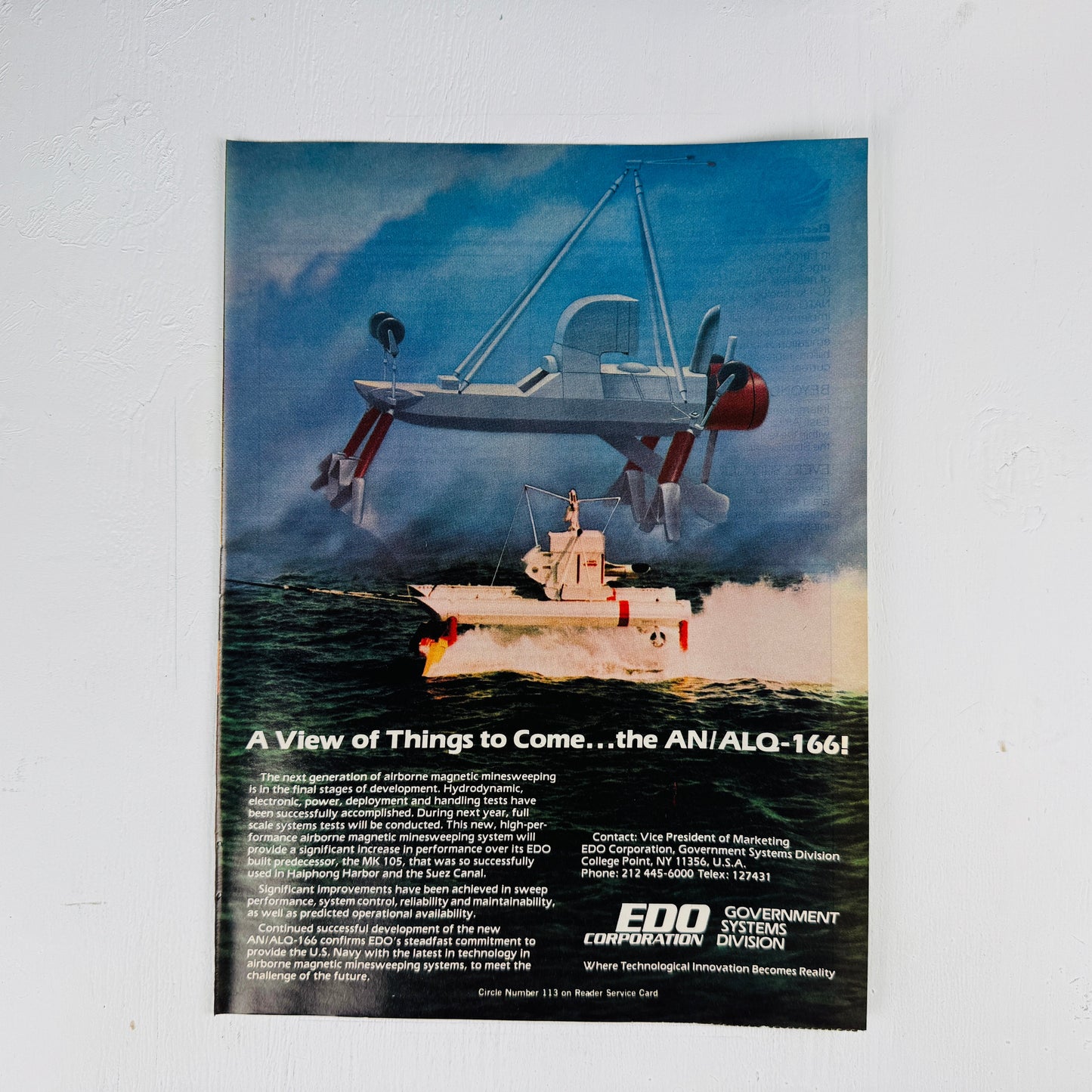 Edo Corp Minesweeping Ad