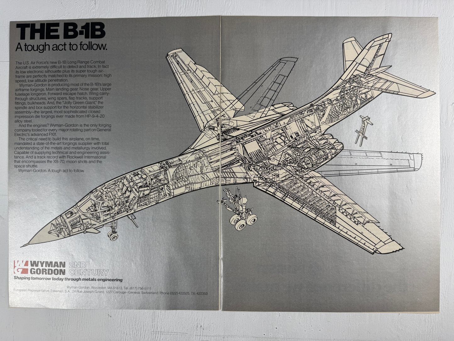 B-1B Cutaway