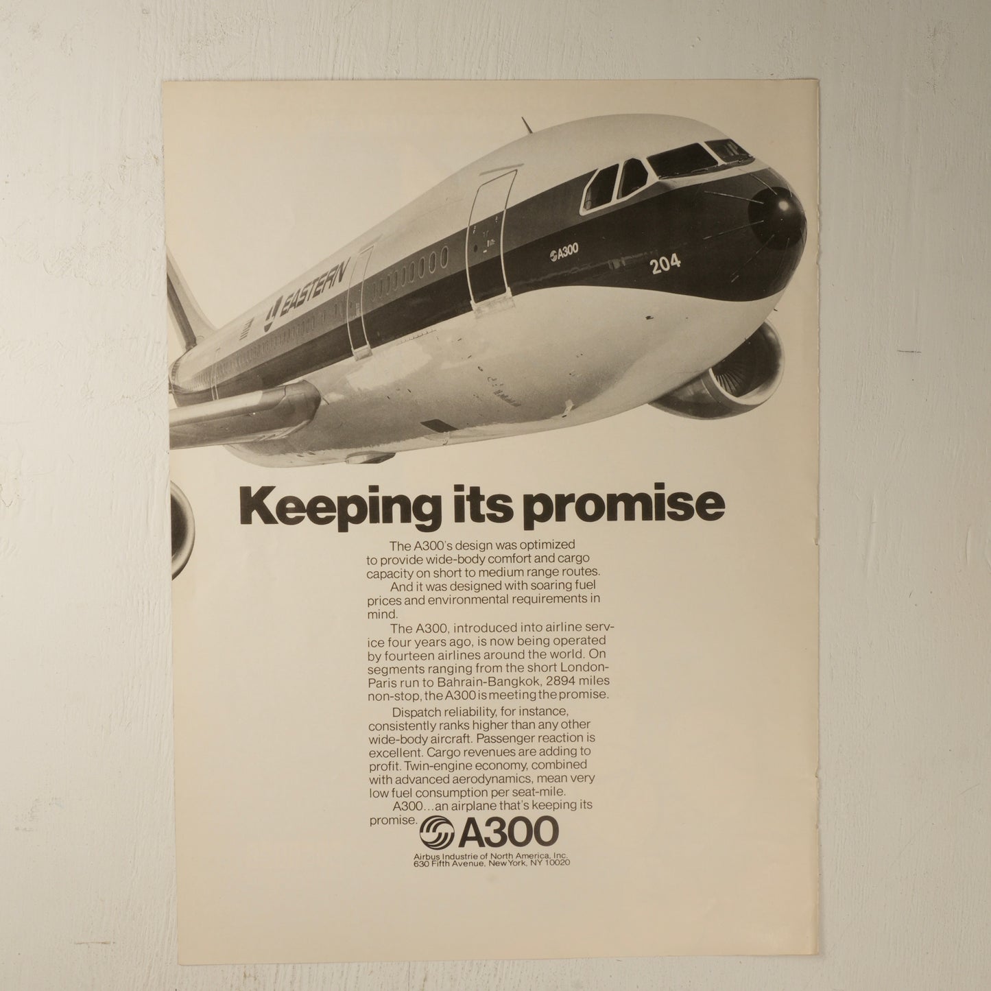 Airbus A300 Keeping its promise