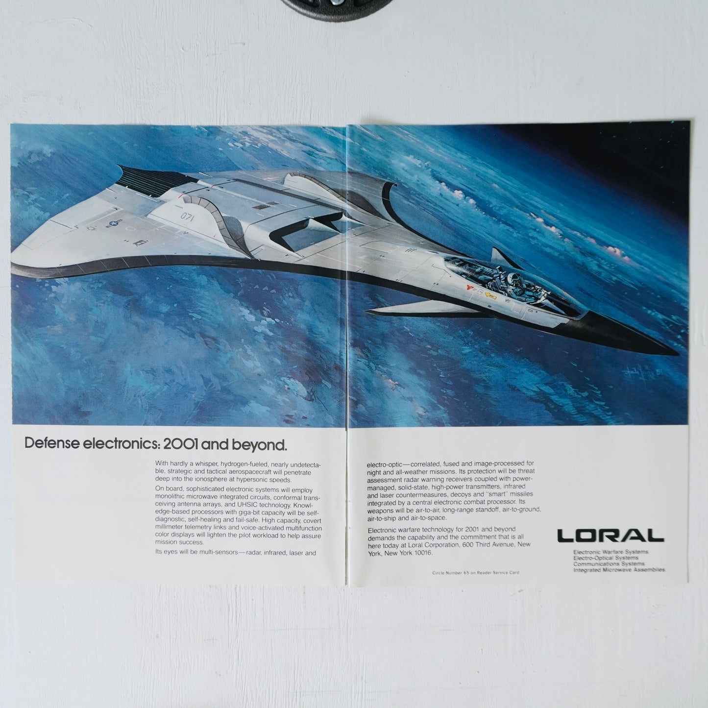 Loral Sci-Fi Ad