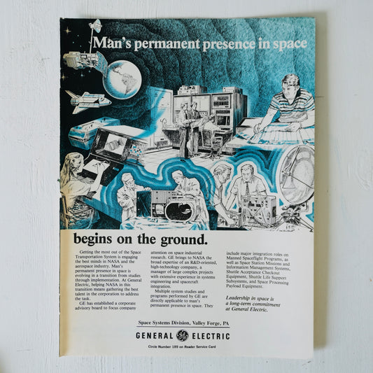 GE Presence in Space Ad
