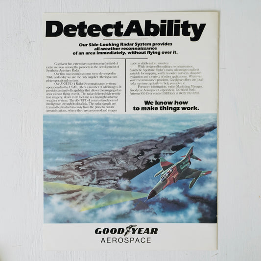 Goodyear F-4 Phantom Radar