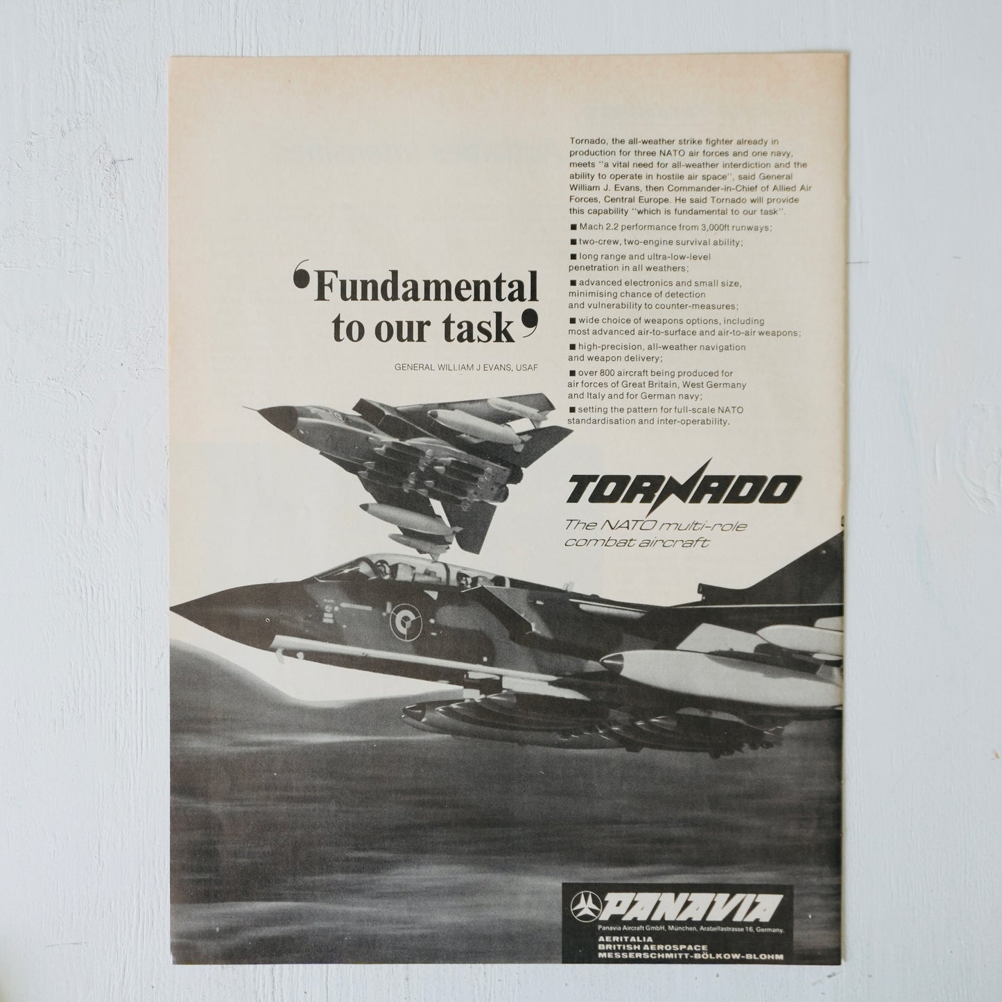 Panavia Tornado Fundamental