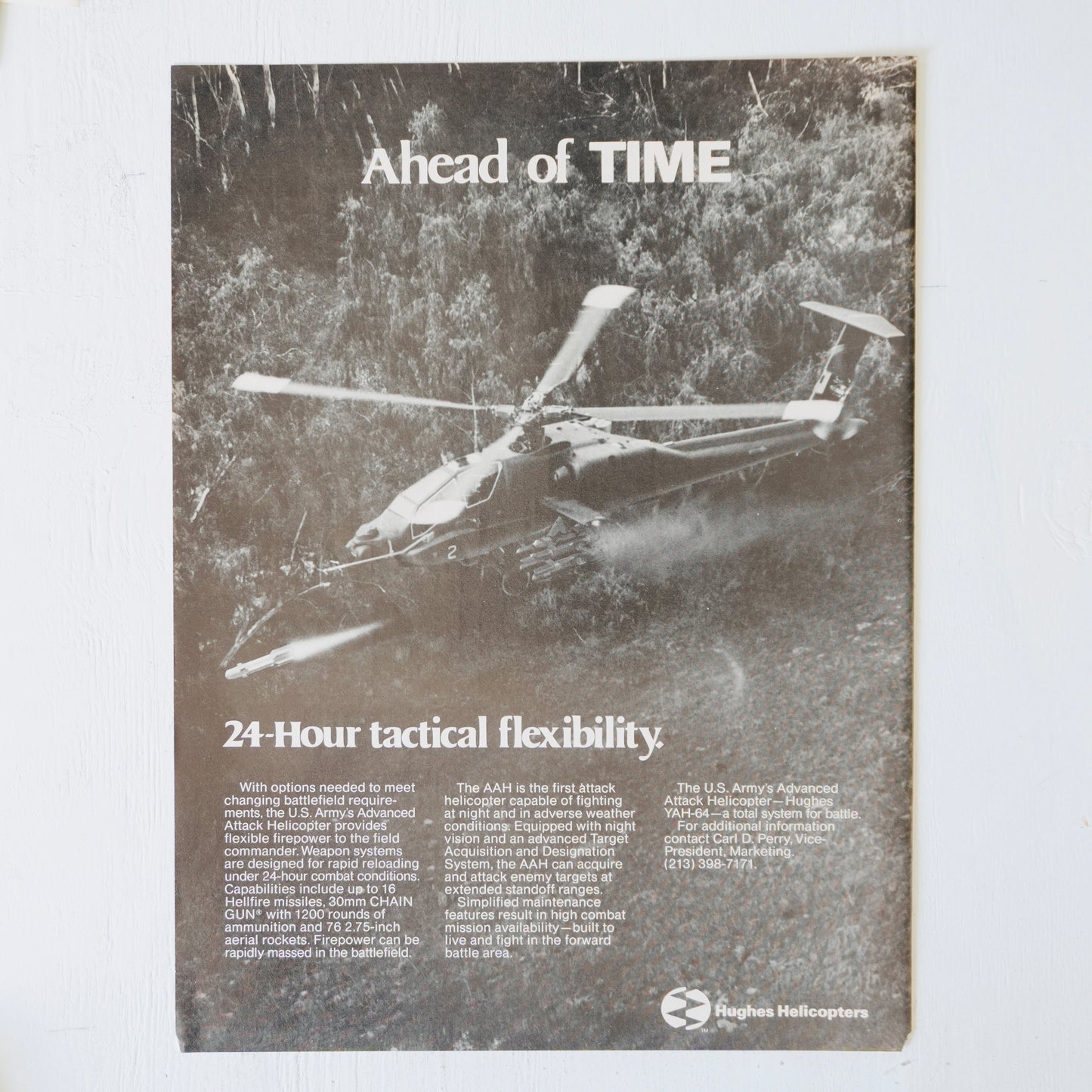 Hughes YAH-64 Apache Flexibility