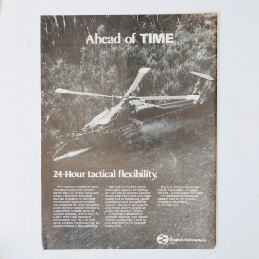 Hughes YAH-64 Apache Flexibility