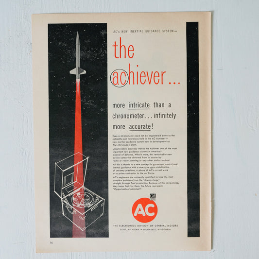 AC The Achiever Inertial Guidance Ad