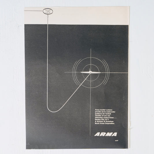 Arma Air-to-Underwater Missile Guidance Ad