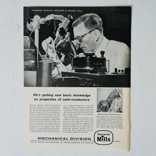 General Mills Semiconductor Research Ad