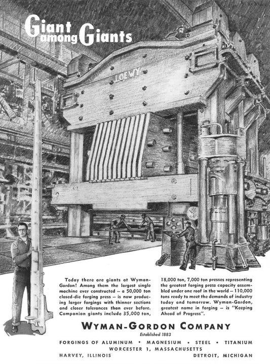 Wyman Gordon 50,000 Ton Press