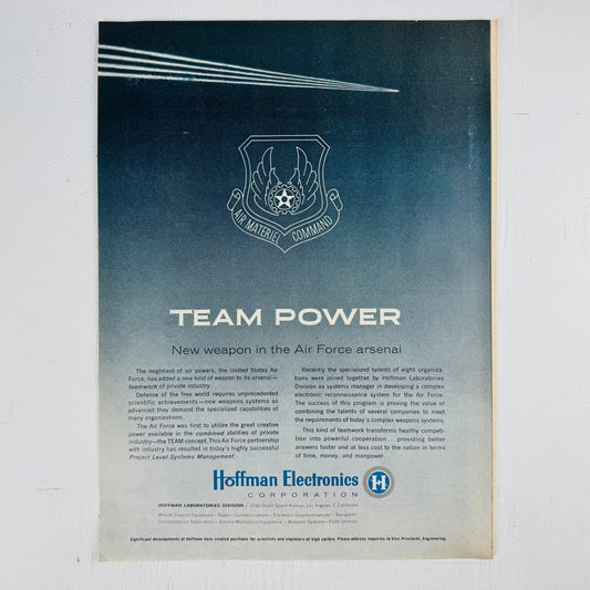 Hoffman Electronics Team Power