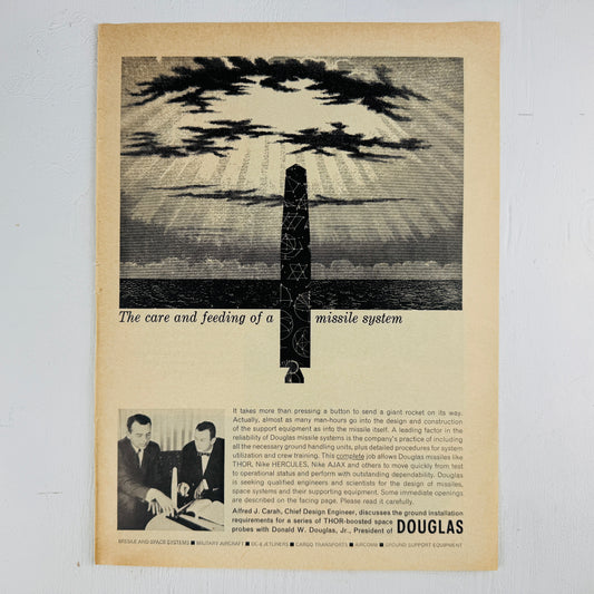 Douglas Thor Missile Care and Feeding