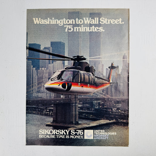 S-76 Twin Towers Ad