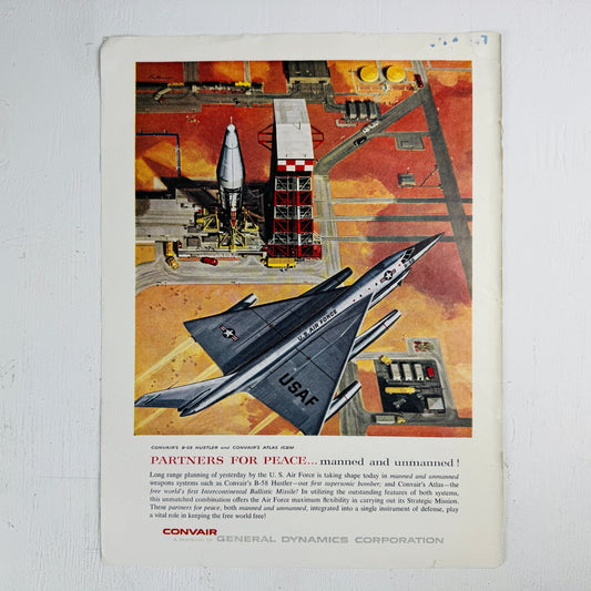 Convair Partners for Peace: B-58 & Atlas