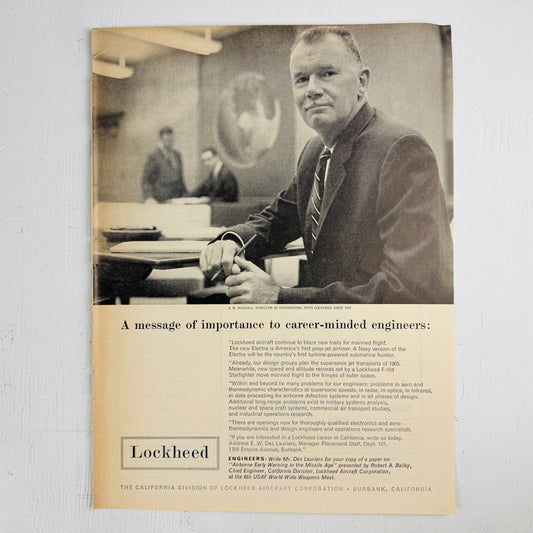 Lockheed Career-Minded Engineers