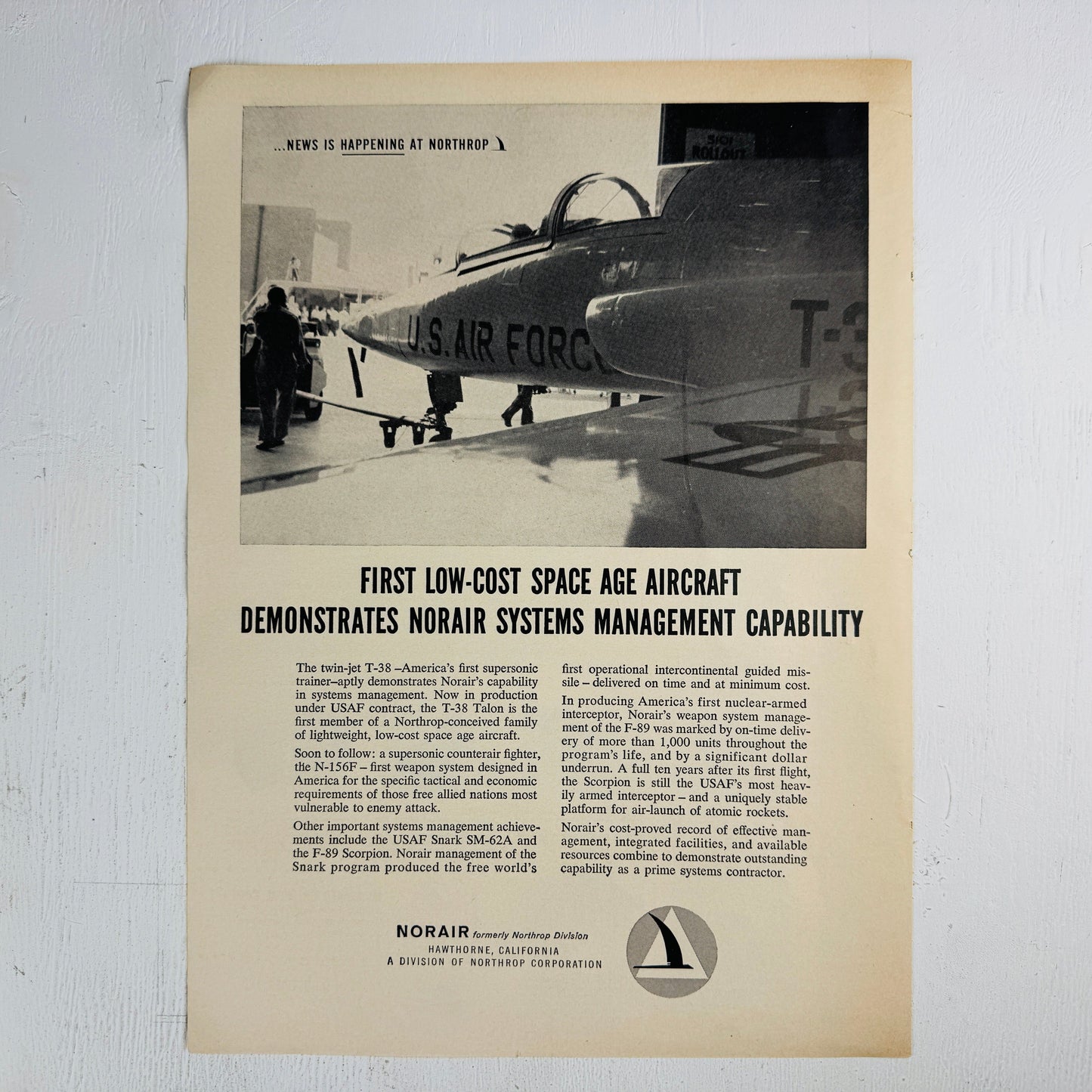 Northrop Norair T-38