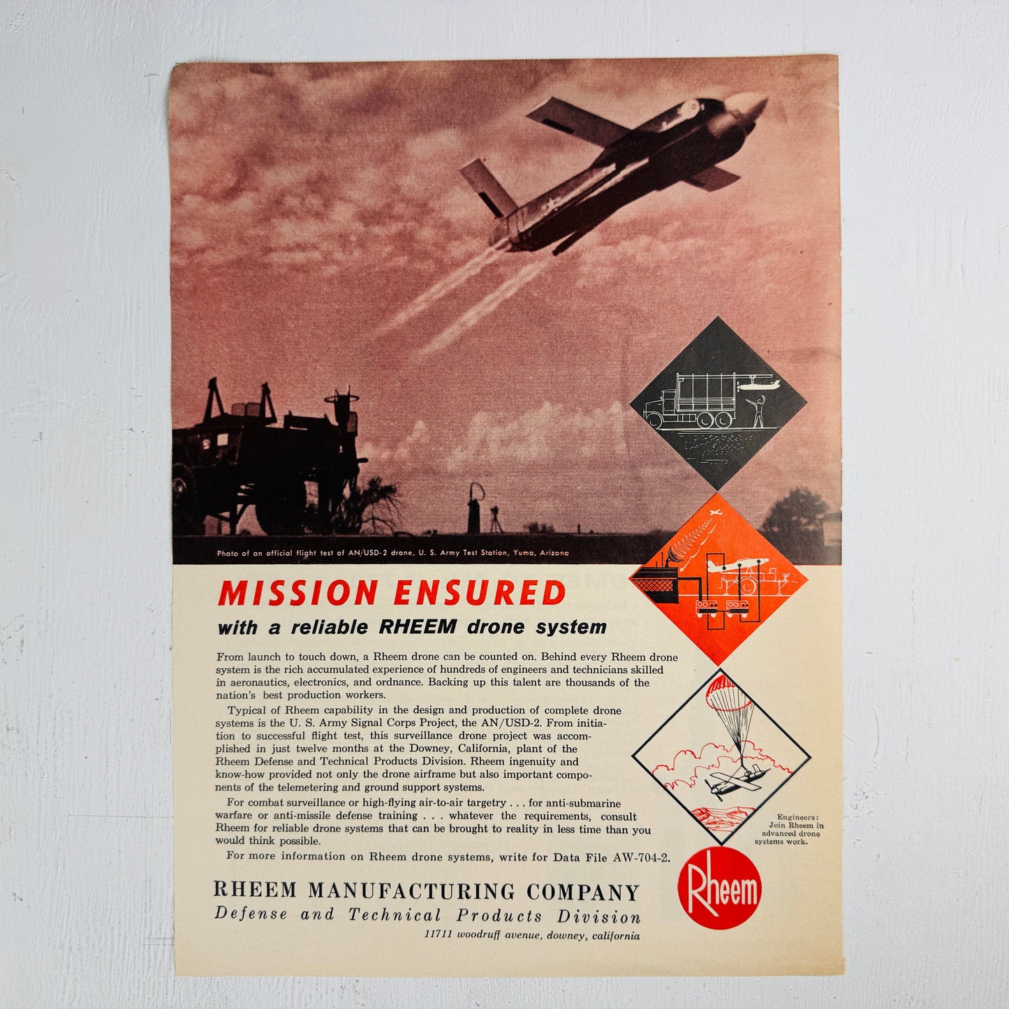 Rheem Drone System